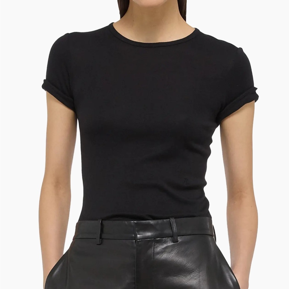 Classic Black Women's Top Helmut Lang XS